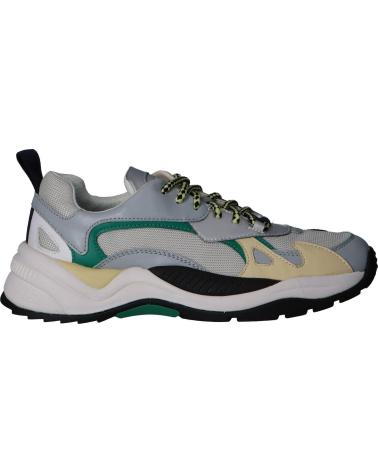 Sapatilhas de Mulher e Homem GEOX T94BUA 08514 T02 C1182 LT GREY-LT YELLOW