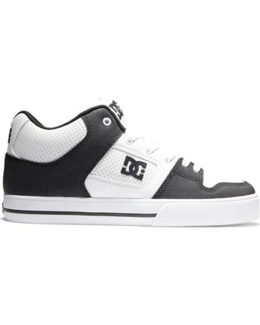 Zapatillas deporte de Hombre DC SHOES PURE MID WHITE-BLACK-WHITE WBI