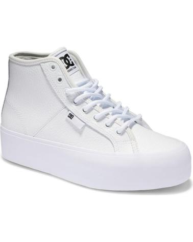 Zapatillas deporte de Mujer DC SHOES MANUAL HI WNT WHITE-WHITE WW0