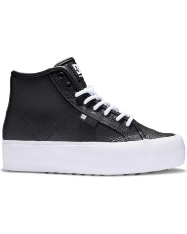 Zapatillas deporte de Mujer DC SHOES MANUAL HI WNT BLACK-WHITE BKW