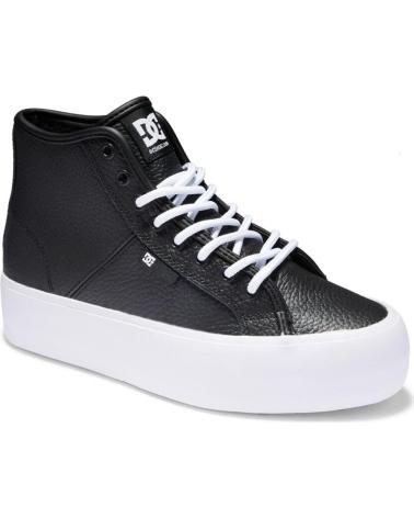 Zapatillas deporte de Mujer DC SHOES MANUAL HI WNT BLACK-WHITE BKW