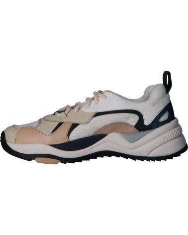 Sapatilhas de Mulher e Homem GEOX T94BUA 04314 T02 C0812 LT BEIGE-WHITE