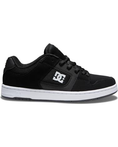 DC SHOES MANTECA 4 ADYS100765 - CHAUSSURES DE SKATE NOIR BLANC BLACK-WHITE BKW