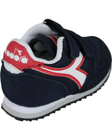 Deportivas de Niña y Niño DIADORA SIMPLE RUN TD C1512 AZUL-ROJO