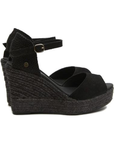 Zapatillas deporte de Mujer la valeta CHARLENE PEEP TOE NEGRO
