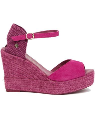 Sandalias de Mujer LA VALETA CHARLENE PEEP TOE FUCSIA