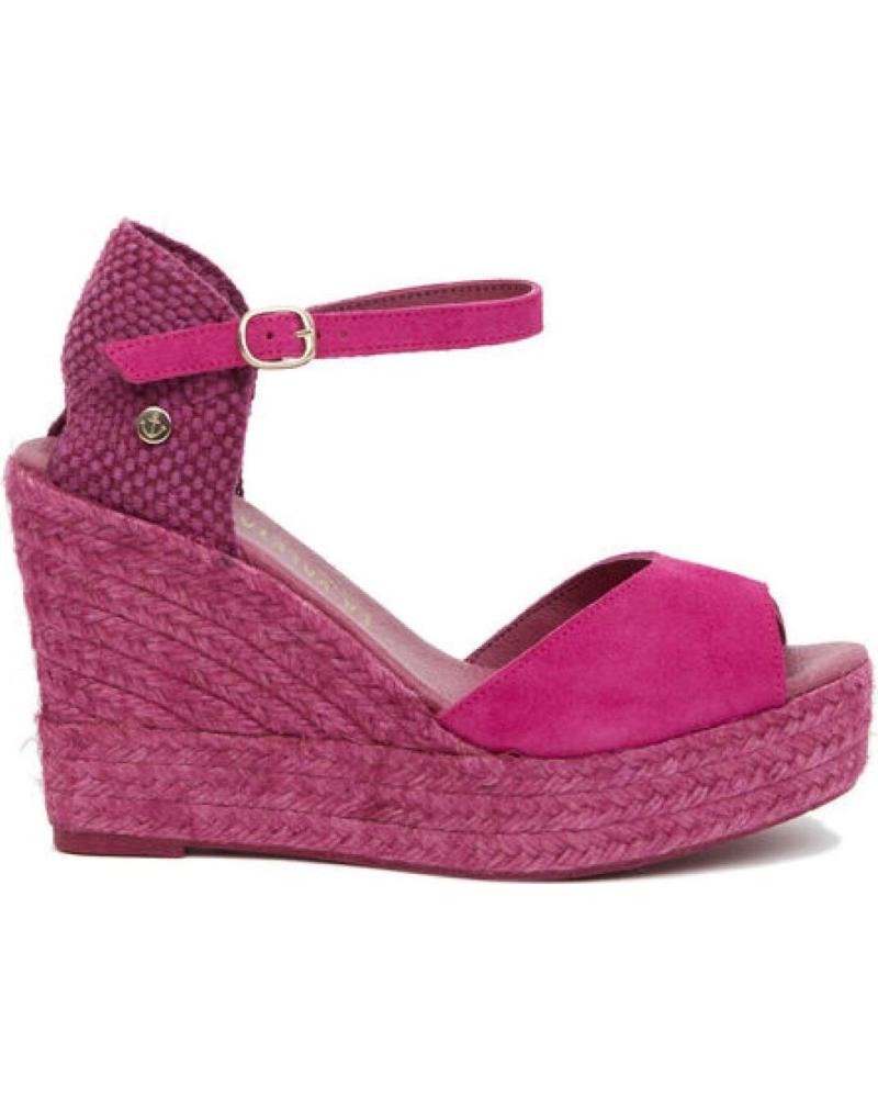 Sandales pour Femme LA VALETA CHARLENE PEEP TOE FUCSIA