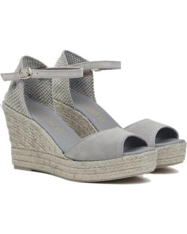 Sandali per Donna LA VALETA CHARLENE PEEP TOE GRIS