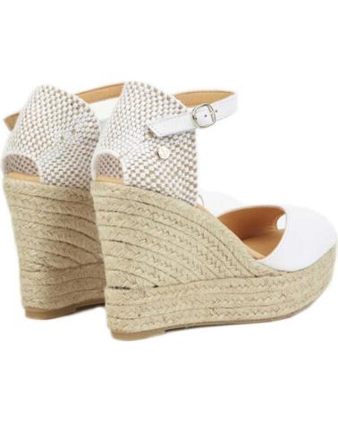 Sandalias de Mujer LA VALETA CHARLENE PEEP TOE BLANCO