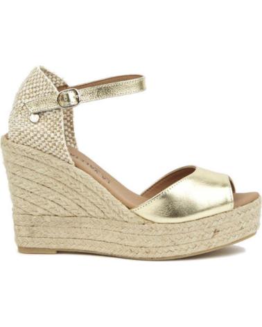 Sandalias de Mujer LA VALETA CHARLENE PEEP TOE ORO