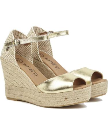 Sandales pour Femme LA VALETA CHARLENE PEEP TOE ORO