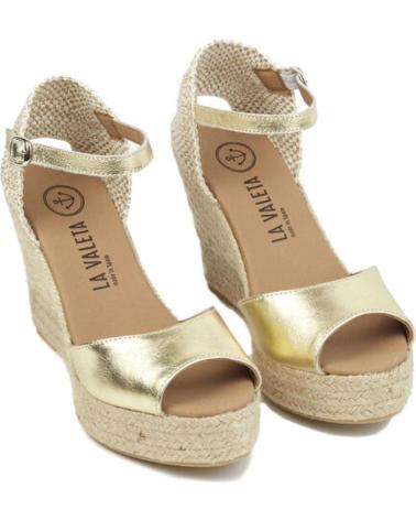 Sandales pour Femme LA VALETA CHARLENE PEEP TOE ORO