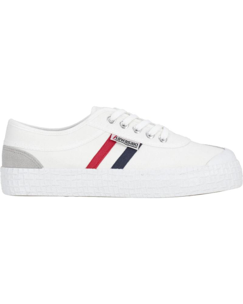 Zapatillas deporte de Mujer y Hombre KAWASAKI RETRO 3 0 K232428 1002 WHITE