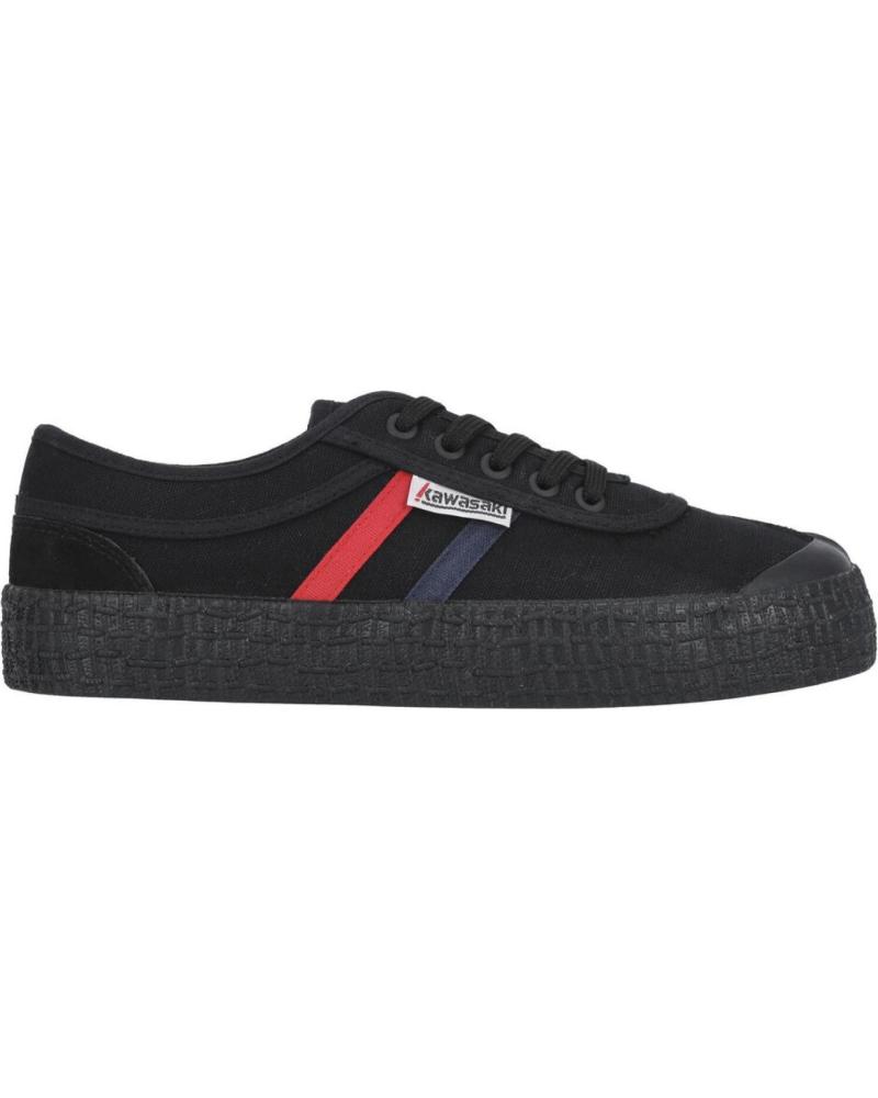 Zapatillas deporte de Mujer y Hombre KAWASAKI RETRO 3 0 K232428 1001S BLACK SOLID
