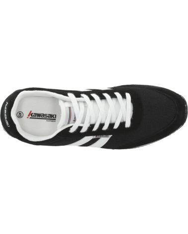 Deportivas de Mujer y Hombre y Niño KAWASAKI RACER CLASSIC SHOE K222256 1001 BLACK