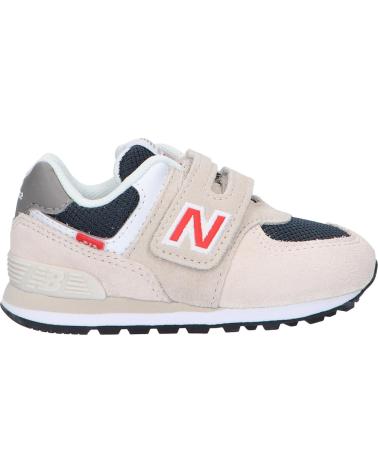 Sportschuhe für Mädchen und Junge NEW BALANCE IV574SJ2 BEIGE