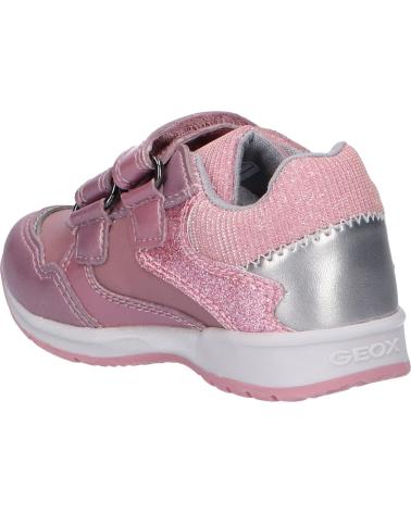 girl Zapatillas deporte GEOX B041SA 0NFHI B PAVLIS C8217 DK PINK