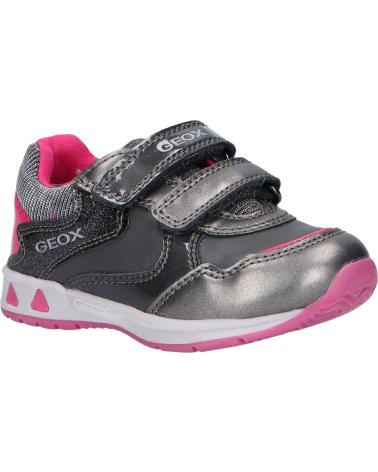 girl Zapatillas deporte GEOX B041SA 0NFHI B PAVLIS C1E9F GRAPHITE