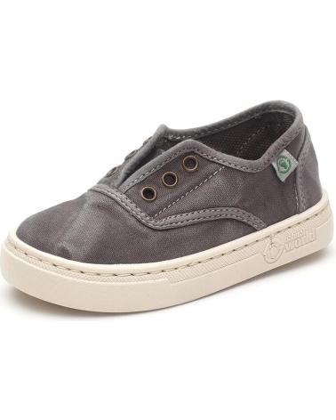 Deportivas de Niña y Niño NATURAL WORLD ZAPATO INGLES ECO 6470E-623 GRIS