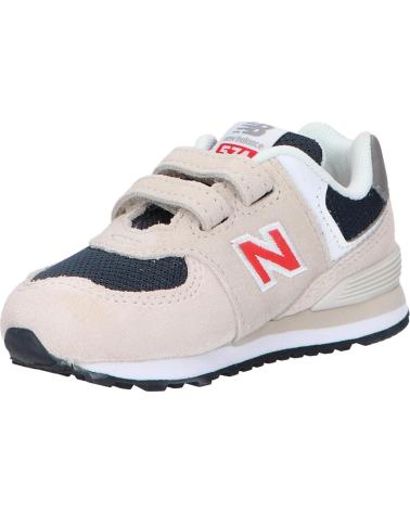 Sportschuhe für Mädchen und Junge NEW BALANCE IV574SJ2 BEIGE