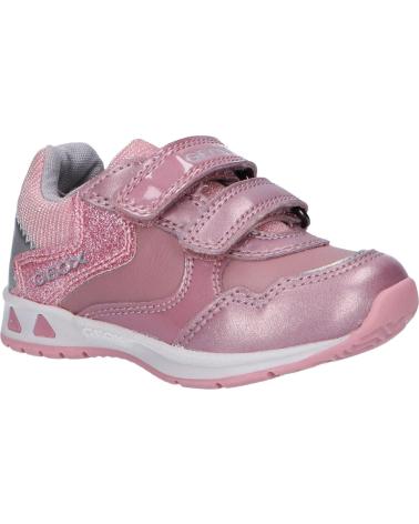 girl Zapatillas deporte GEOX B041SA 0NFHI B PAVLIS C8217 DK PINK