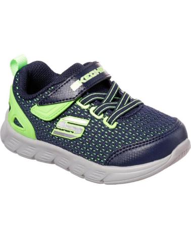 girl and boy Trainers SKECHERS ZAPATILLAS NORVO 95049N-NVLM AZUL