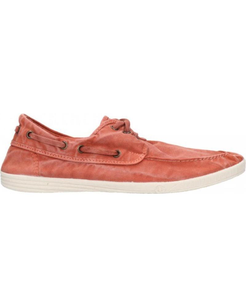 Zapatos de Hombre NATURAL WORLD ZAPATO NAUTICO HOMBRE OLD ELBRUS 303E CANGREJO MARRON