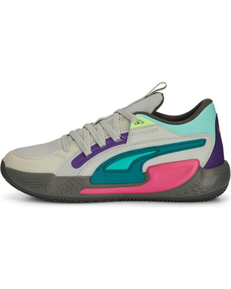 Scarpe sport per Uomo PUMA ZAPATILLAS BALONCESTO GRIS