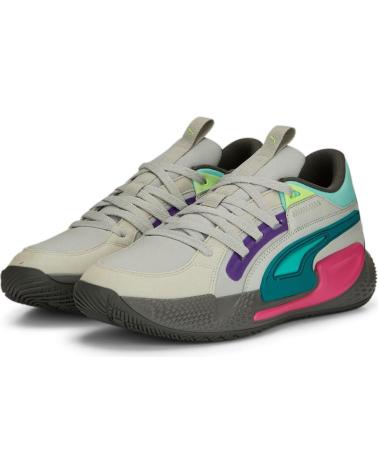 Scarpe sport per Uomo PUMA ZAPATILLAS BALONCESTO GRIS