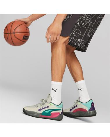 Scarpe sport per Uomo PUMA ZAPATILLAS BALONCESTO GRIS