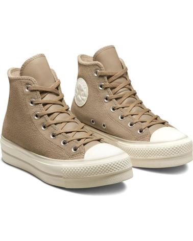 Man Trainers converse MODELO CTAS LIFT HI NOMAD KHA MARRóN