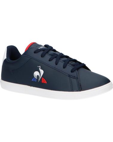 Woman and girl and boy Zapatillas deporte LE COQ SPORTIF 2020240 COURTSET GS DRESS BLUE-OPTICAL WHITE