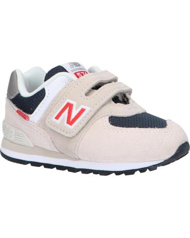 Sportschuhe für Mädchen und Junge NEW BALANCE IV574SJ2 BEIGE