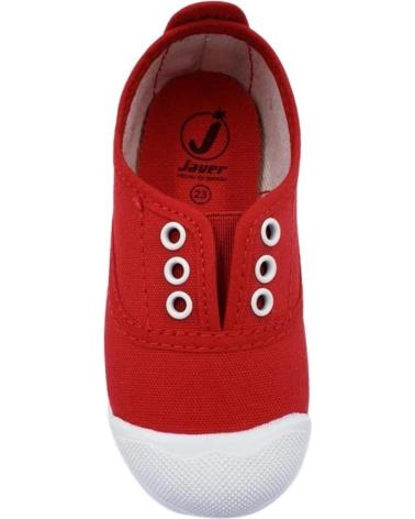 Zapatos de Mujer JAVER INGLES ELASTICO VARIOS 150 ROJO