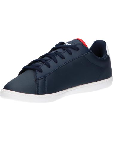 Woman and girl and boy Zapatillas deporte LE COQ SPORTIF 2020240 COURTSET GS DRESS BLUE-OPTICAL WHITE