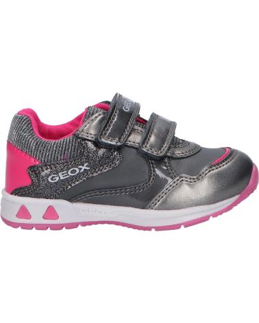 girl Zapatillas deporte GEOX B041SA 0NFHI B PAVLIS C1E9F GRAPHITE