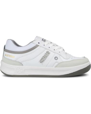 Zapatillas deporte de Mujer y Hombre PAREDES ZAPATILLAS CLASICAS ESTRELLA BLANCO BLANCO