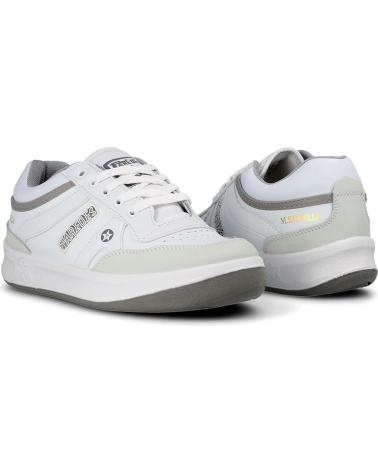 Zapatillas deporte de Mujer y Hombre PAREDES ZAPATILLAS CLASICAS ESTRELLA BLANCO BLANCO