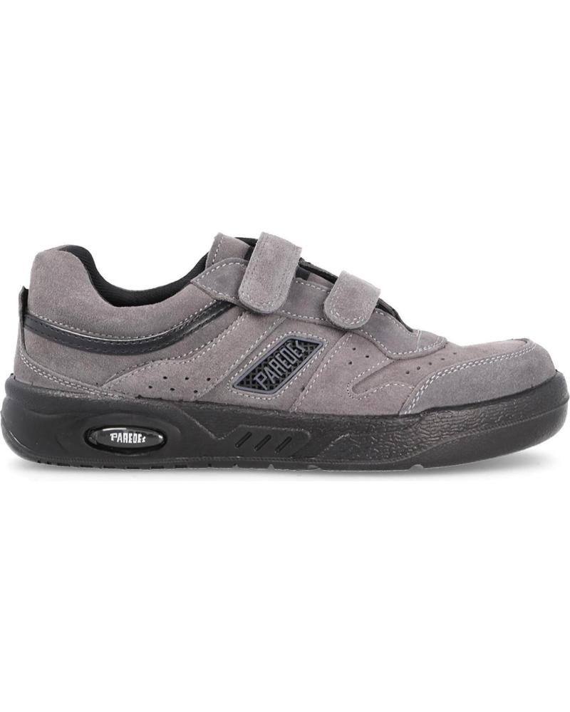 Sportschuhe für Damen und Herren PAREDES ECOLOGICO SERRAJE VELCRO GRIS