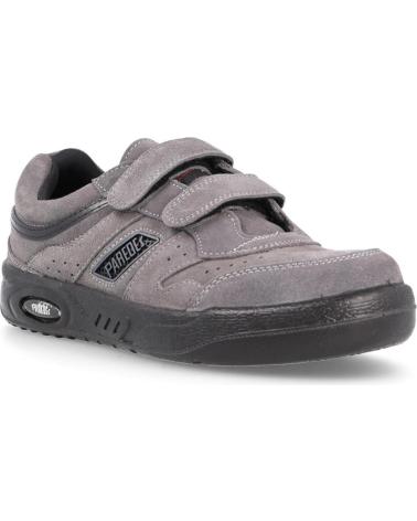 Sportschuhe für Damen und Herren PAREDES ECOLOGICO SERRAJE VELCRO GRIS