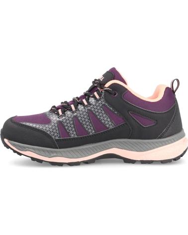 CHAUSSURES DE RANDONNÉE PAREDES S SETENIL NOIR ET LILAS NEGRO-LILA