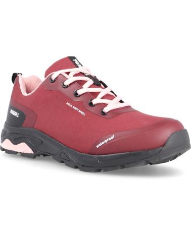 Sportivo per Donna paredes ZAPATILLA TREKKING BURDEOS 22517 ROJO