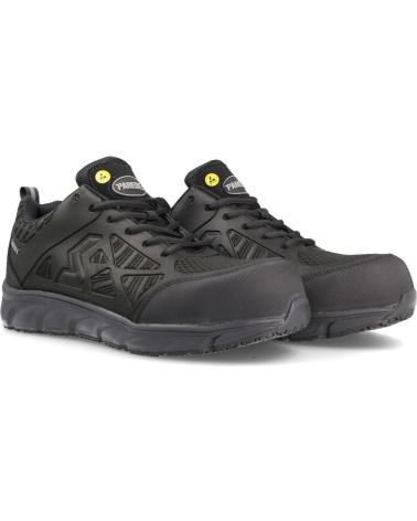 Sneaker für Damen und Herren und Mädchen PAREDES ZAPATILLAS DE SEGURIDAD JET NEGRO NEGRO