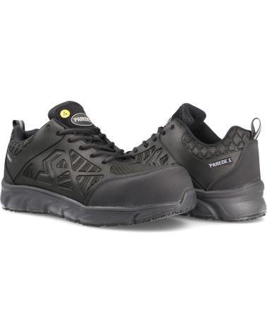Sneaker für Damen und Herren und Mädchen PAREDES ZAPATILLAS DE SEGURIDAD JET NEGRO NEGRO