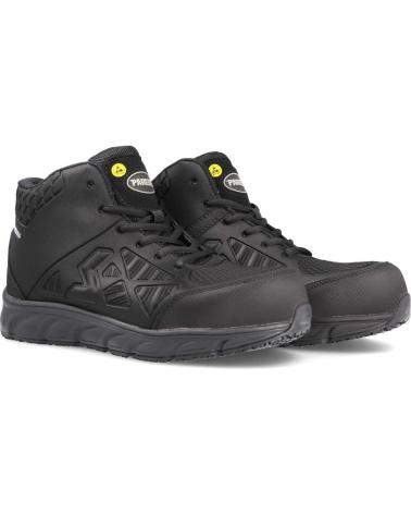 Botines de Mujer y Hombre y Niña y Niño PAREDES BOTAS DE SEGURIDAD AMBER NEGRO NEGRO