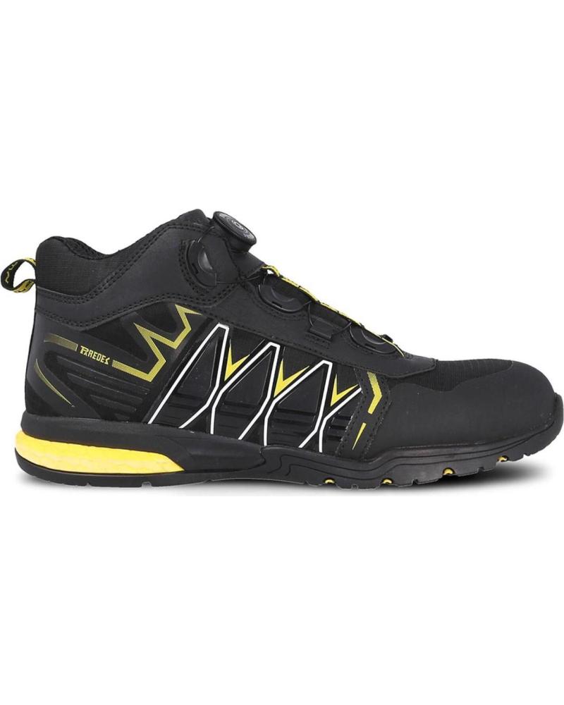 Zapatillas deporte de Mujer y Hombre PAREDES ZAPATILLAS DE SEGURIDAD MONZA NEGRO NEGRO