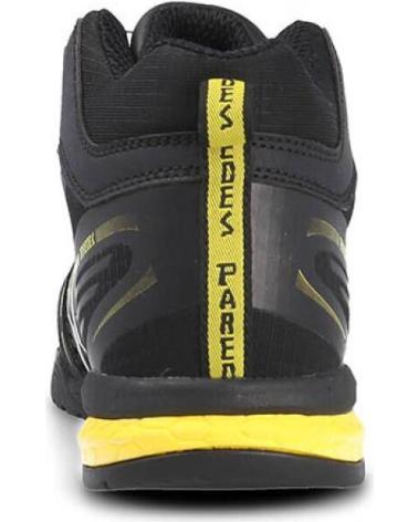 Zapatillas deporte de Mujer y Hombre PAREDES ZAPATILLAS DE SEGURIDAD MONZA NEGRO NEGRO