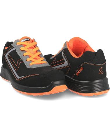 Chaussures pour Femme et Homme PAREDES ZAPATILLAS DE SEGURIDAD HAMILTON NEGRO NEGRO