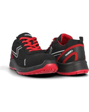 Sapatos de Mulher e Homem PAREDES ZAPATILLAS DE SEGURIDAD ALONSO NEGRO NEGRO