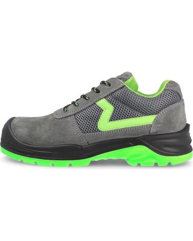 Sapatos de Mulher e Homem PAREDES ZAPATOS DE SEGURIDAD CARBONO PLUS VERDE VERDE